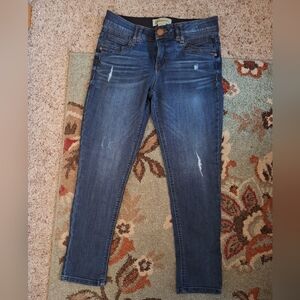 Democracy Ab Technology Womens Jeans Size 6 Light Rips